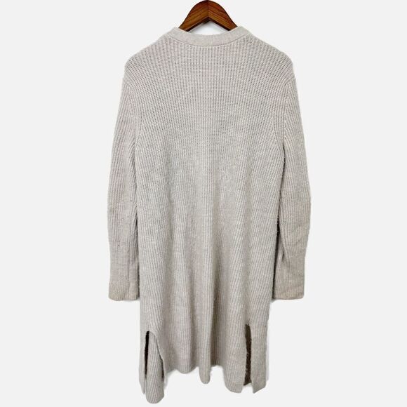 Halogen Long Open Front Cardigan Size Medium - Picture 3 of 9
